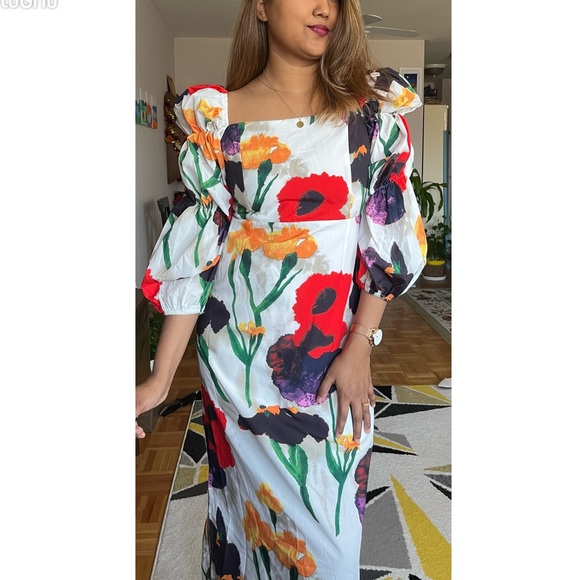 NWT floral maxi/midi - Picture 5 of 14